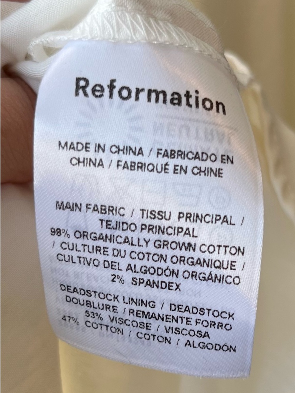 NWT Reformation Lissa Midi Dress - Picture 7 of 8